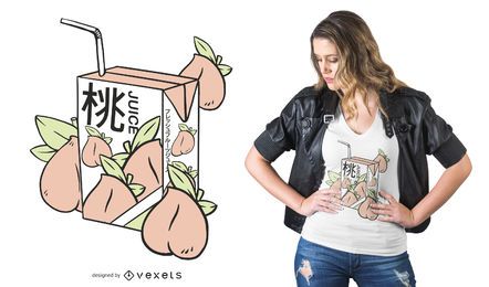 Japanische Saftbox T-Shirt Design
