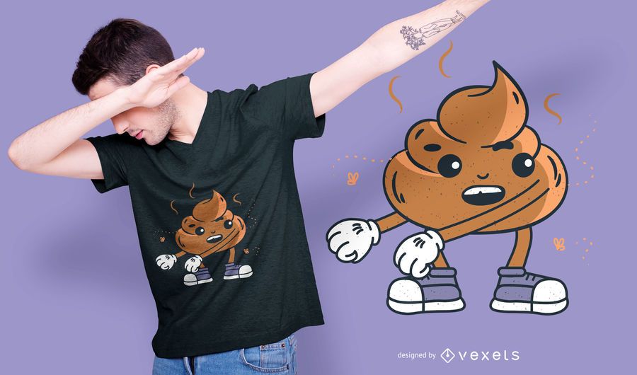 Poop floss t-shirt design Poop floss t-shirt design
