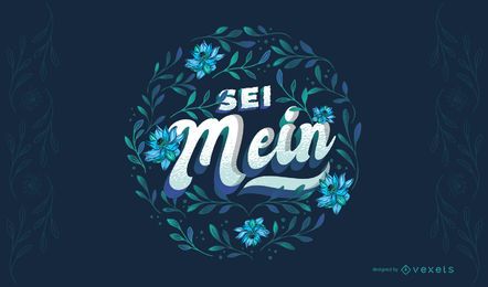 Letras de san valentín alemán sei mein