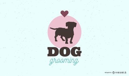 Modelo de logotipo de preparação de cães Modelo de logotipo de preparação de cães
