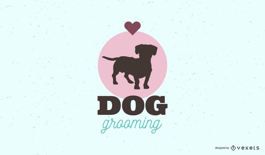 Dog grooming logo template Dog grooming logo template