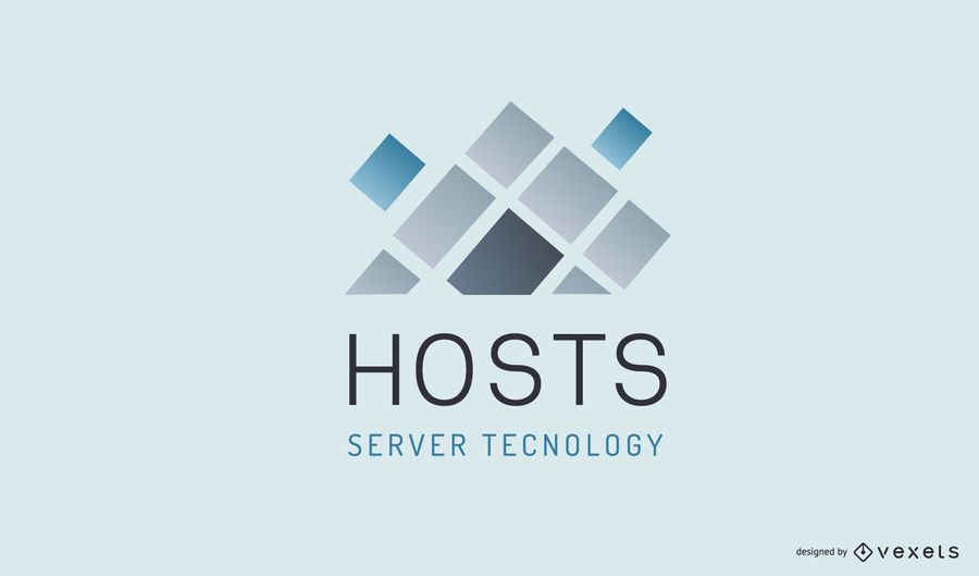 Hosting Company Business Logo Design Hosting Company Business Logo Design
