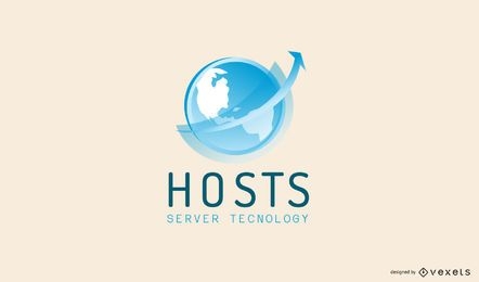 Diseño de Logo de Hosting Services