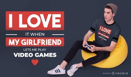 I Love It When My Girlfriend Lets Me Play Video Games, Medium