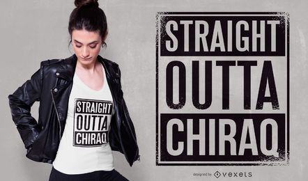 Design de camisetas Chiraq
