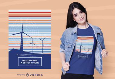 Melhor design de camisetas futuras