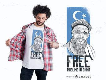 Design de camiseta grátis para muçulmanos Design de camiseta grátis para muçulmanos