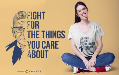 Ruth Bader Ginsburg t-shirt design Ruth Bader Ginsburg t-shirt design