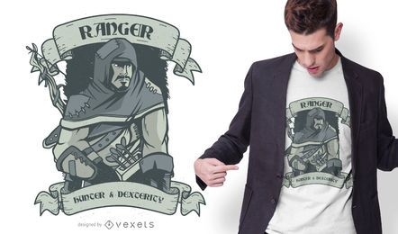 Design de t-shirt Ranger