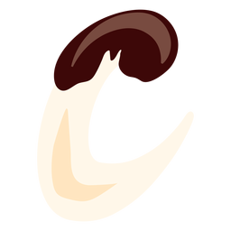 C carta de chocolate plano Diseño PNG