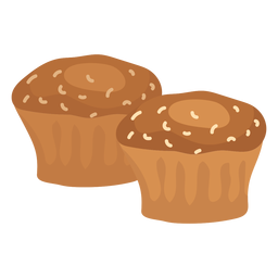 Pastel de masa plana Diseño PNG