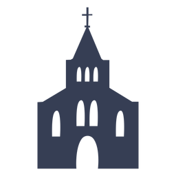 church silhouette png