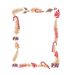 Adesivo de crachá de bastão de doces com moldura Desenho PNG