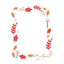 Adesivo ramo folha vela distintivo Desenho PNG