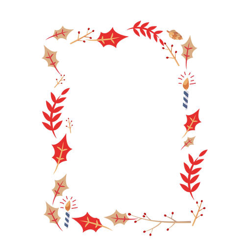 Adesivo ramo folha vela distintivo Desenho PNG