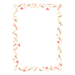 Insignia de la etiqueta engomada del bastón de caramelo de la hoja de la guirnalda del marco Diseño PNG