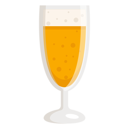 Espuma de vidro para cerveja light plana Desenho PNG