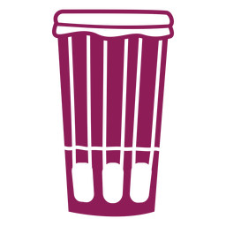 Kettle drum drum detailed silhouette PNG Design