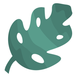 Pétalo de hoja plano Diseño PNG