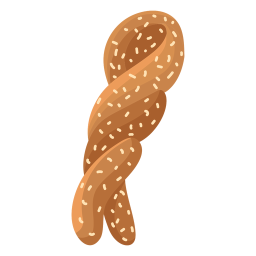 Download Loaf bread sesame flat - Transparent PNG & SVG vector file