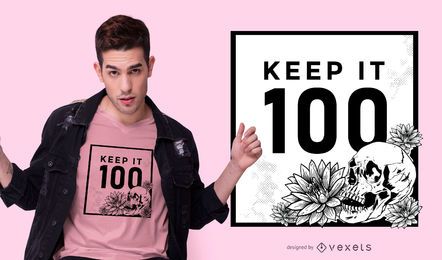 ANFRAGE Keep it T-Shirt-Design