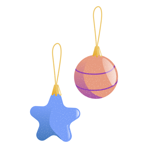 Star ball toy illustration PNG Design