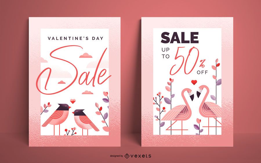 Cartel de venta de san valentín. Cartel de venta de san valentín.