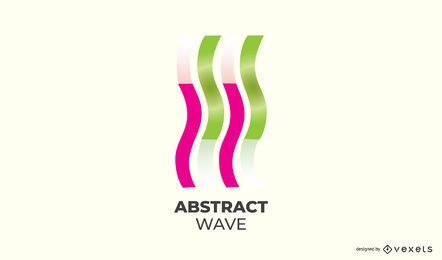 Abstract Upwards Wave Logo Design