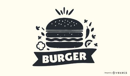 Diseño de logotipo Burger Stamp