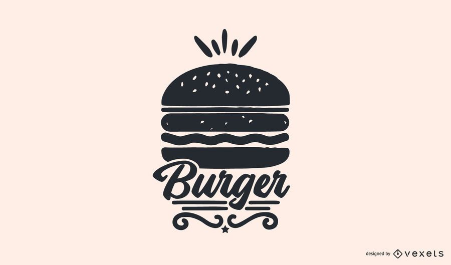 Diseño de Logo de Burger Food Diseño de Logo de Burger Food