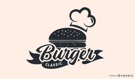 Diseño de logotipo de restaurante de hamburguesas