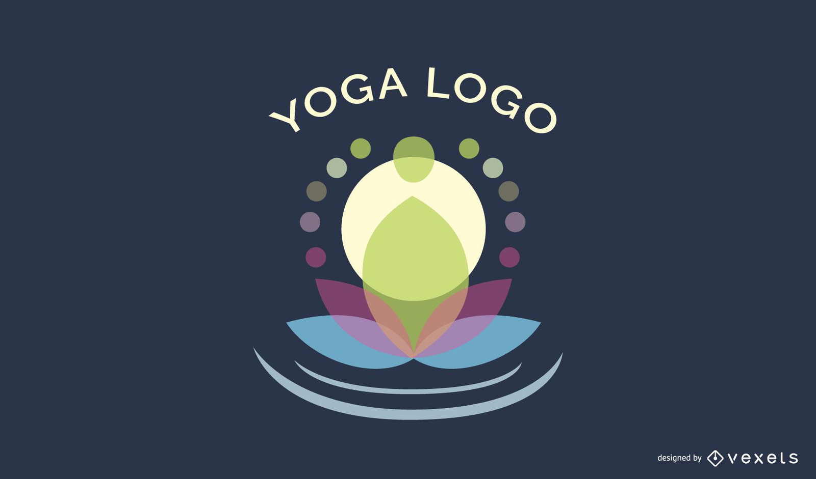 Diseño de Logo de Centro de Yoga