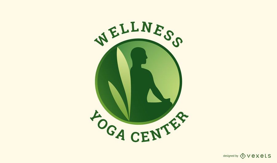 Wellness Yoga Logo Design Wellness Yoga Logo Design