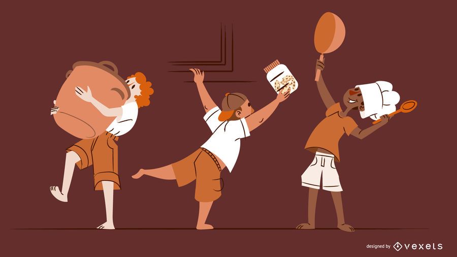 Bakery People Character Design Set Bakery People Character Design Set