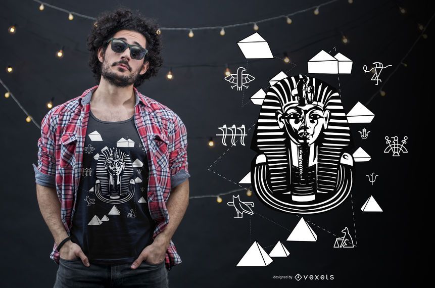 Diseño de camiseta del antiguo egipto Diseño de camiseta del antiguo egipto