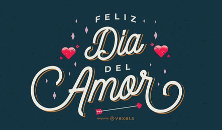 Dia dos namorados espanhol letras design Dia dos namorados espanhol letras design
