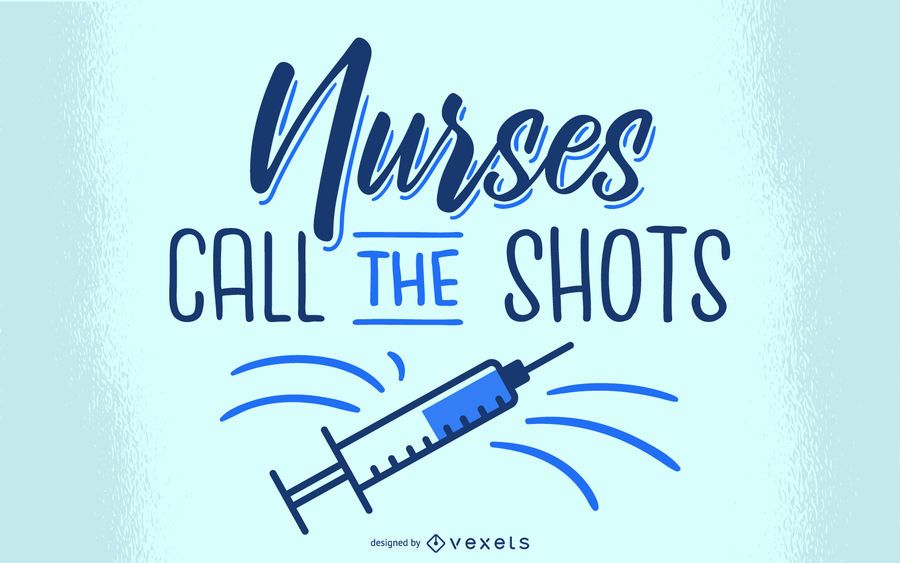 Krankenschwestern Schriftzug Design Krankenschwestern Schriftzug Design