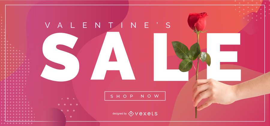 Valentine's sale slider template Valentine's sale slider template