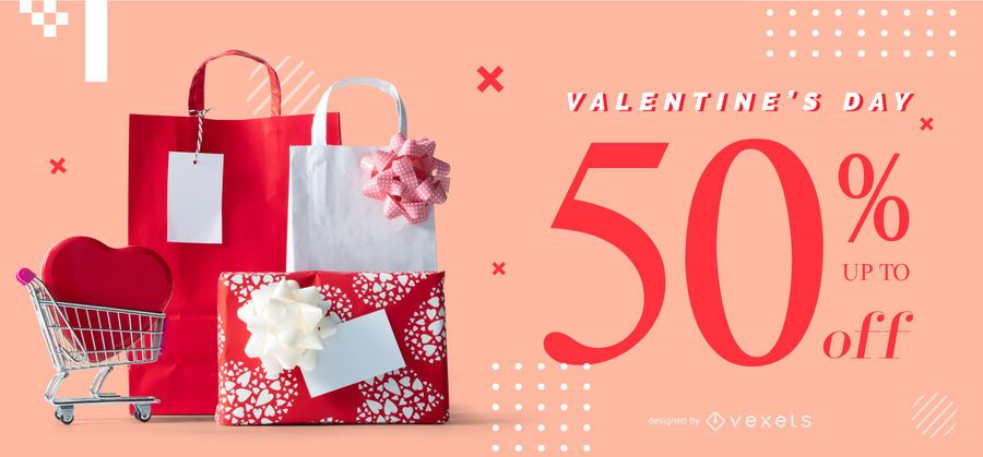 Valentines day web slider template Valentines day web slider template