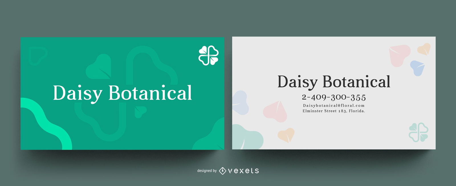 Clover business card