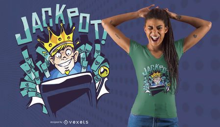 Jackpot t-shirt design