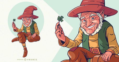 Leprechaun character design Leprechaun character design