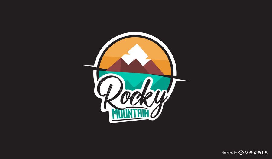 Diseño de Logo de Rocky Mountain Diseño de Logo de Rocky Mountain