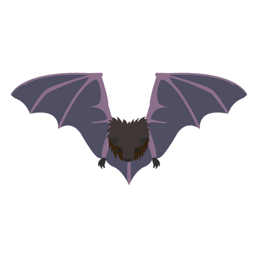 Bat flat fly PNG Design
