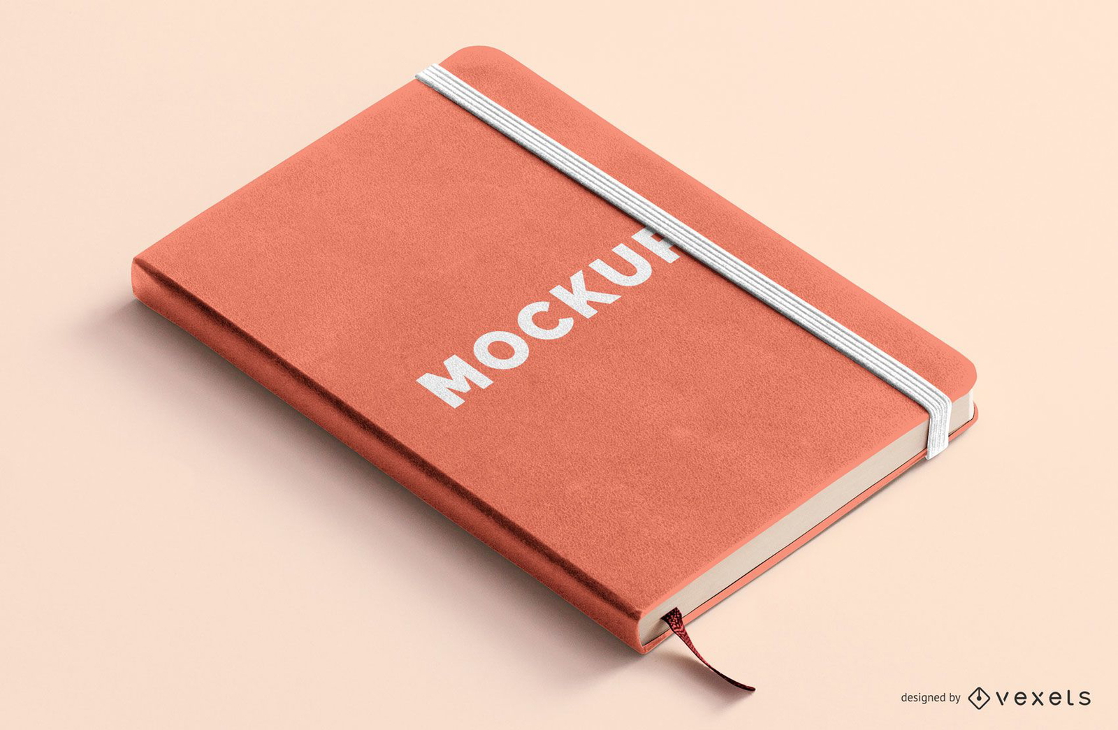 Notebook Mockup Design PSD Editable Template