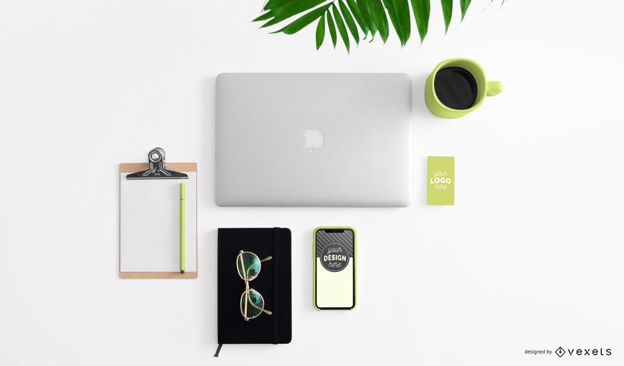 Business mockup composition Business mockup composition