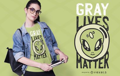 Gray lives matter t-shirt design Gray lives matter t-shirt design