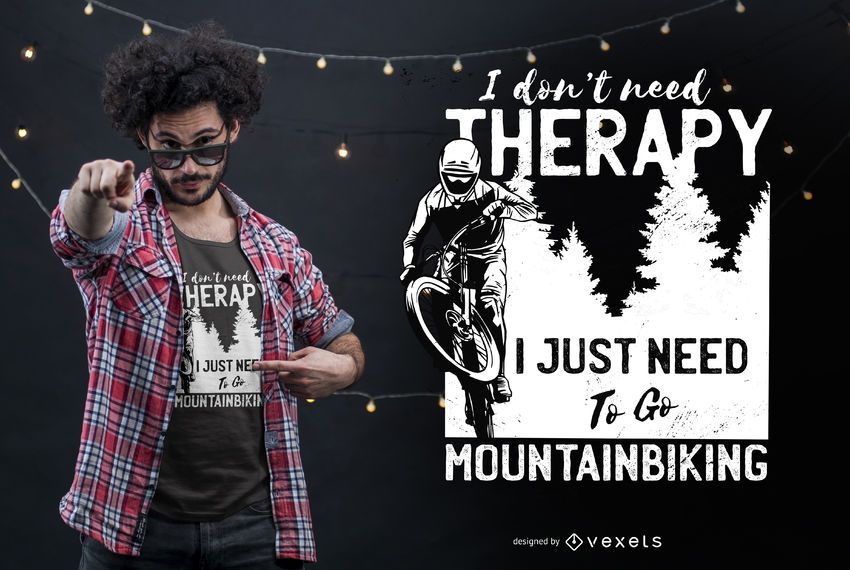 Mountainbike-T-Shirt-Design Mountainbike-T-Shirt-Design