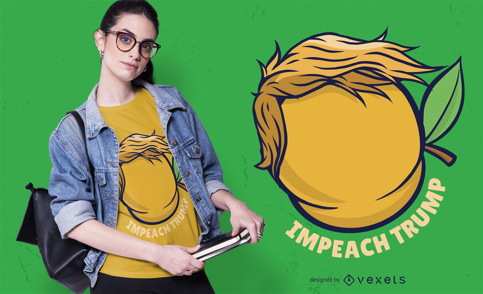 Impeach trump t-shirt design
