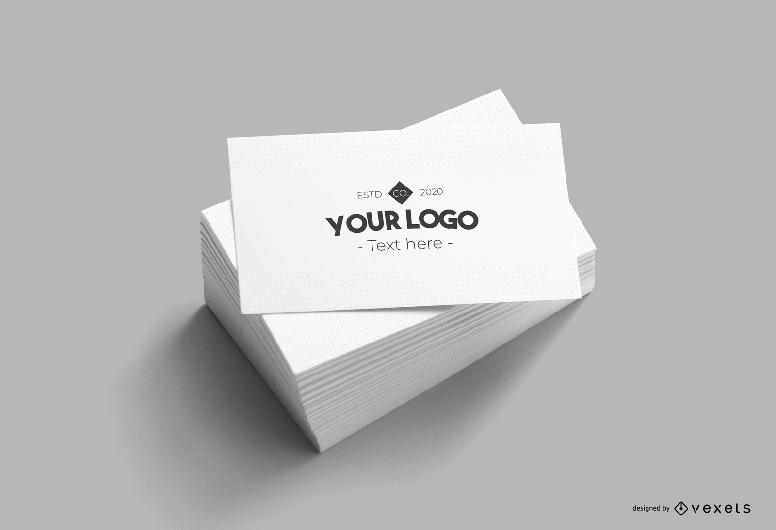 Business card mockup design